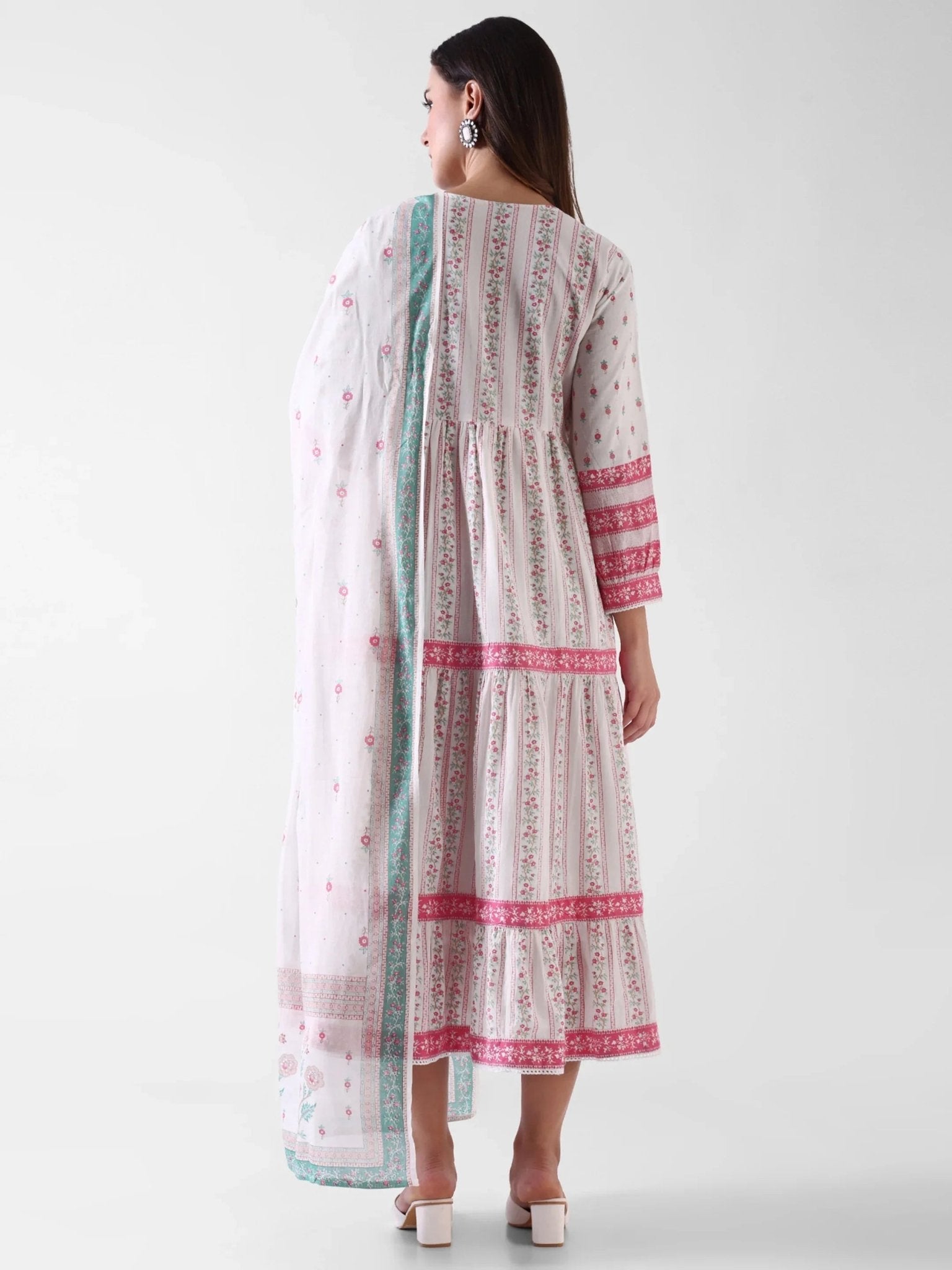 Pure Cotton Kurta with Dupatta Set
