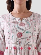 Pure Cotton Kurta with Dupatta Set