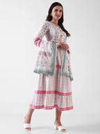 Pure Cotton Kurta with Dupatta Set