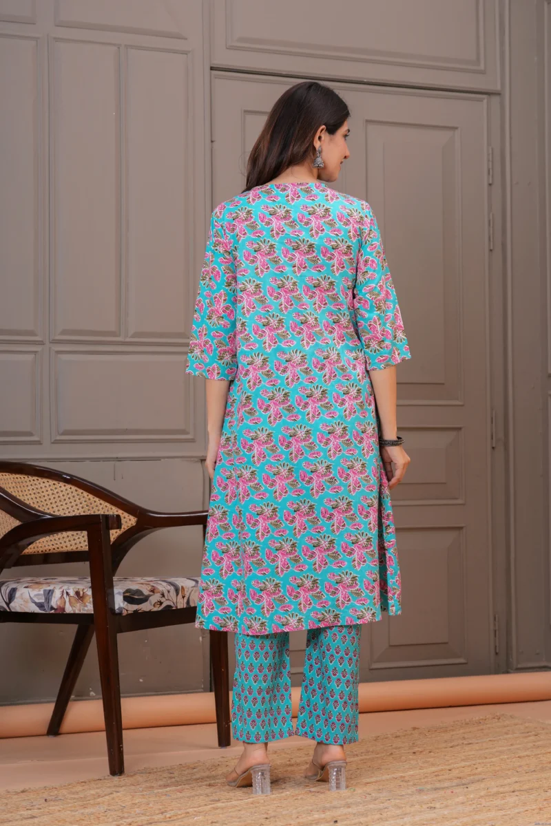Cotton Kurta Set - Pashet